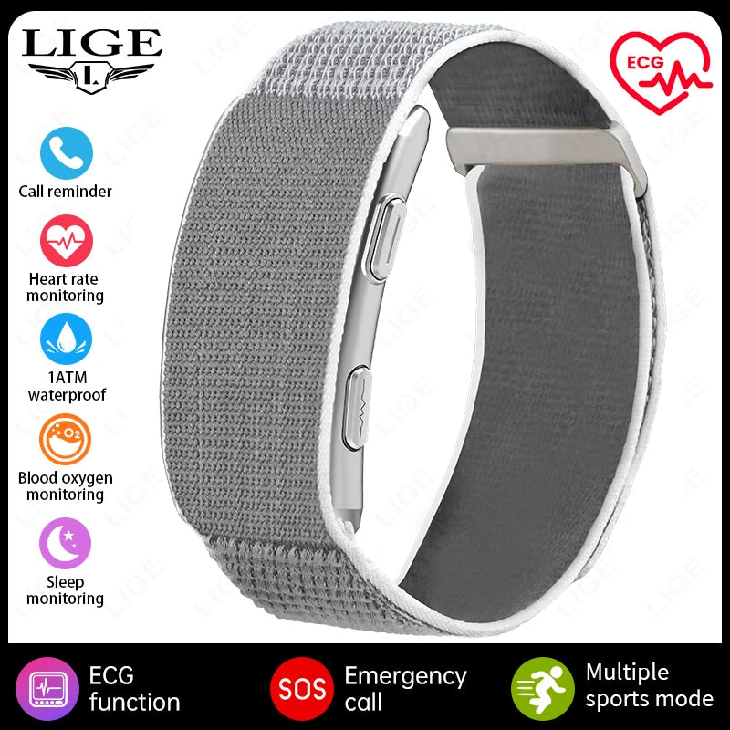 ECG Smart Watch Men Heart Rate Blood Pressure Health Bracelet Smart Wristbands Sports Band Fitness Tracker Women Smartwatch 2026