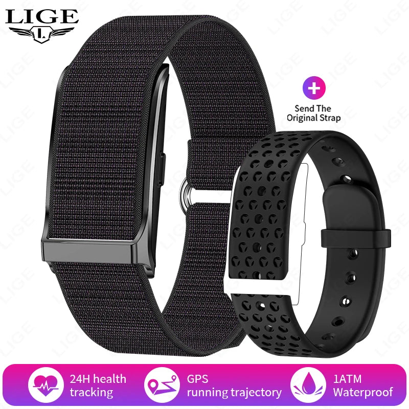 Active Smart Fit Smart Health Band — GPS Sport, Heart Rate & All-Day Fitness Tracker
