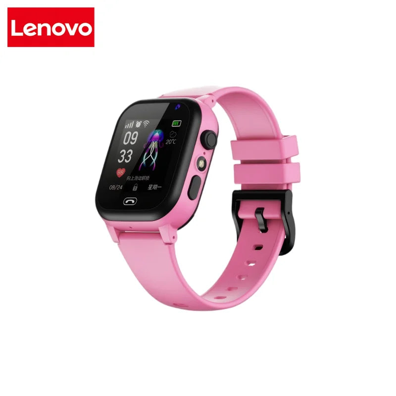 Active Smart Fit Lenovo Kids 4G Watch — GPS SOS, Video Call, Camera & Waterproof