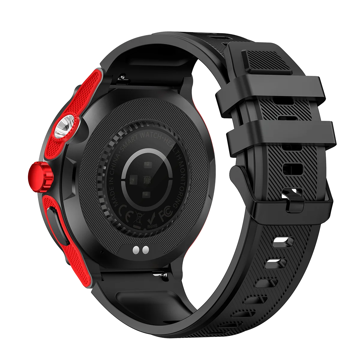 Active Smart Fit Adventure Watch — Compass, Flashlight & Bluetooth Call (3ATM)