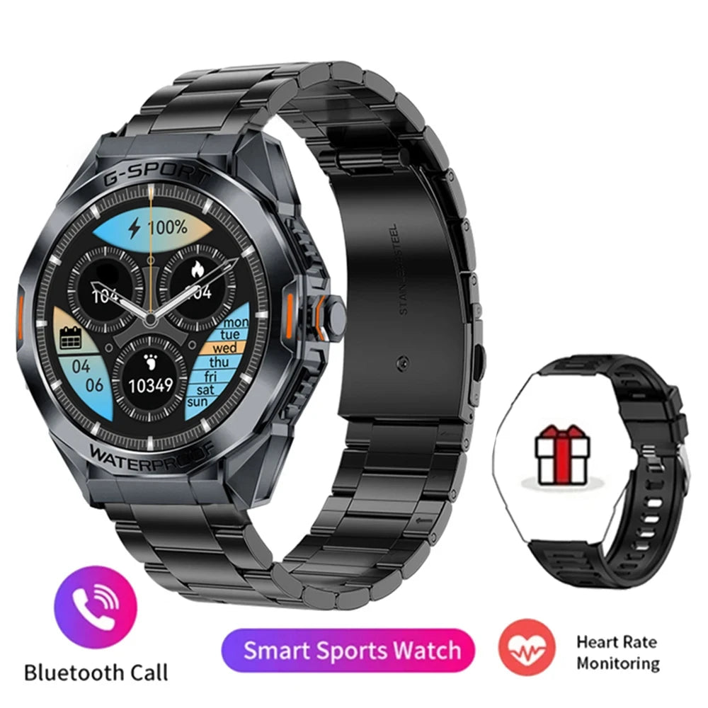 Active Smart Fit All-Day Watch — Heart Rate, BT Call, IP68 & 100+ Sport Modes