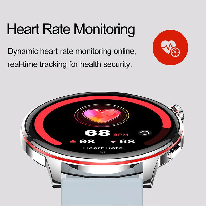 Active Smart Fit Voice Watch — Voice Assistant, BT Call, Music & Multi-Menu