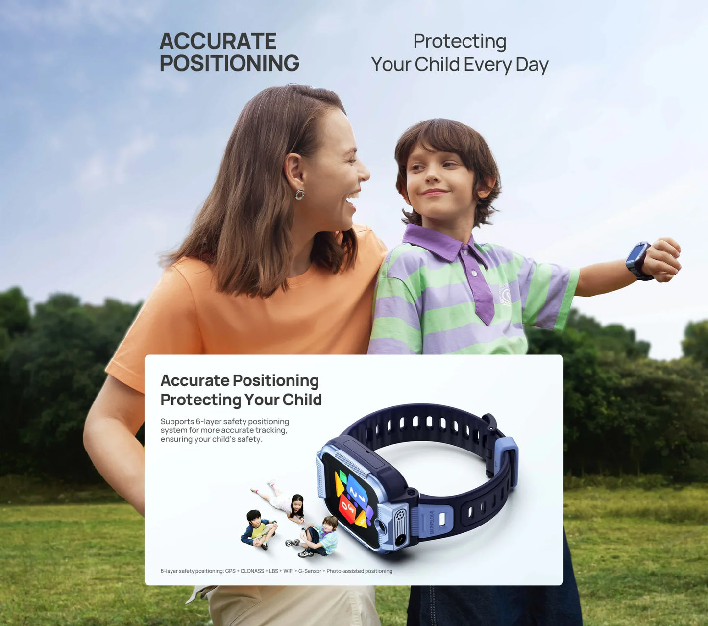 Active Smart Fit Mibro Kids Watch — Sports, Waterproof & Android Compatible