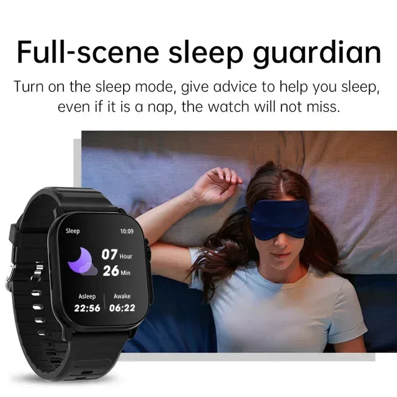 Active Smart Fit Elite Watch — AMOLED Screen, NFC, Compass & Health Monitor