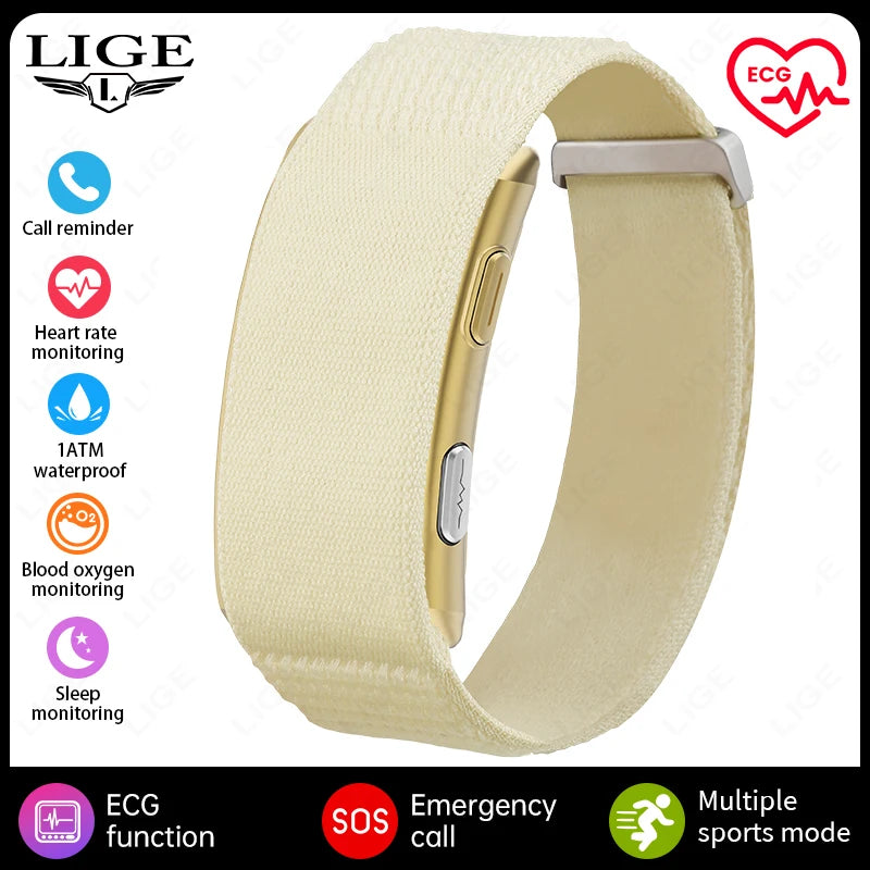 ECG Smart Watch Men Heart Rate Blood Pressure Health Bracelet Smart Wristbands Sports Band Fitness Tracker Women Smartwatch 2026