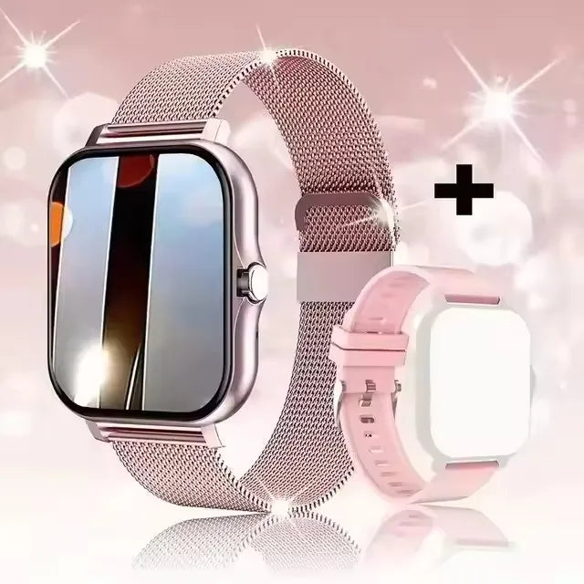 Active Smart Fit Touch Sport Watch — Bluetooth Call, Fitness Tracker & Digital Smartwatch