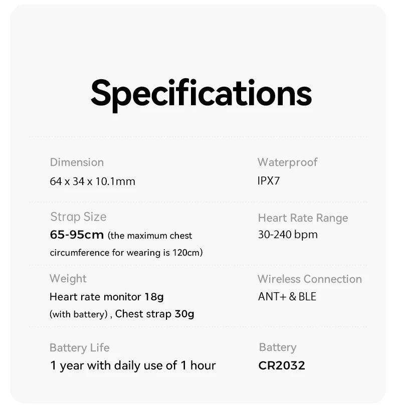 IGPSPORT HR50 Heart Rate Monitor Sensor Chest Strap Cycling Bike Running Sport Fitness Training For GARMIN Bryton XOSS GEOID
