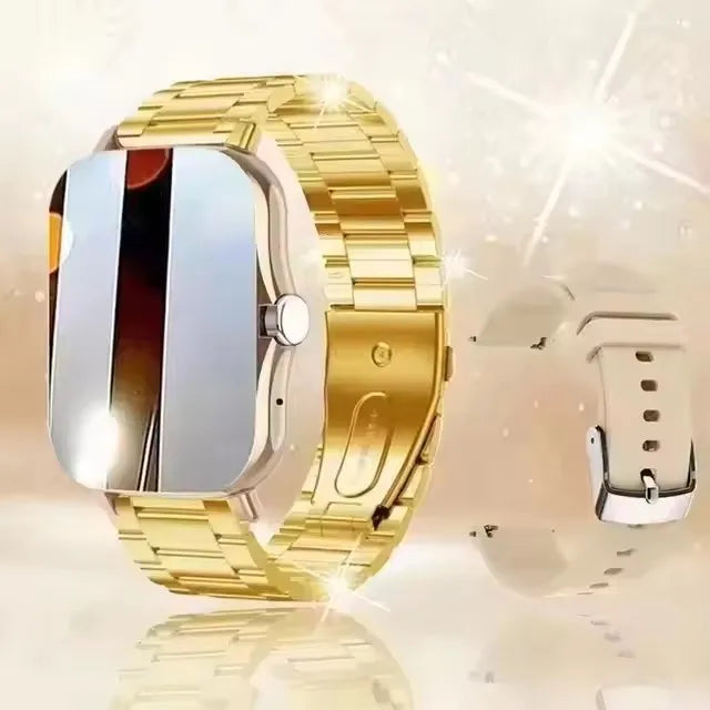 Active Smart Fit Touch Sport Watch — Bluetooth Call, Fitness Tracker & Digital Smartwatch