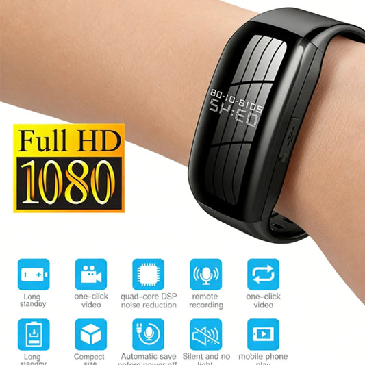 Active Smart Fit Cam Watch — Photo, Video & Voice Recording
