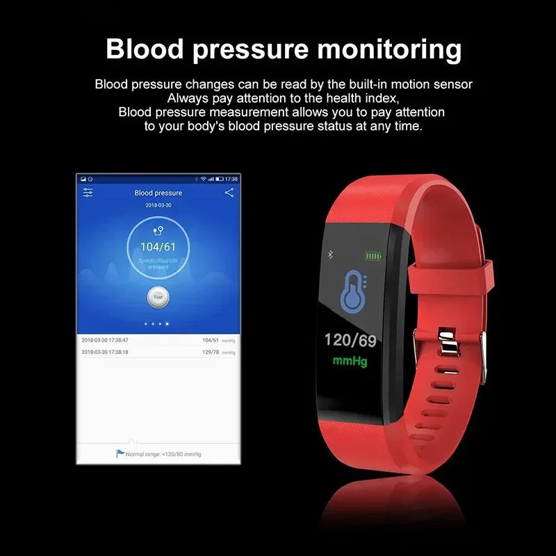 Real-Time Heart Rate Smart Watch — Sports & Fitness Tracker