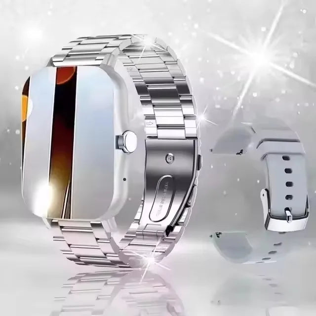 Active Smart Fit Touch Sport Watch — Bluetooth Call, Fitness Tracker & Digital Smartwatch
