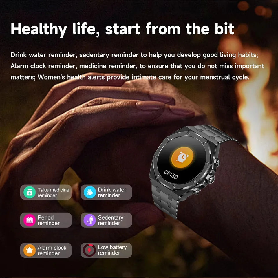 Active Smart Fit Outdoor Pro 6 — AMOLED HD, 100+ Sport Modes & IP68 Waterproof