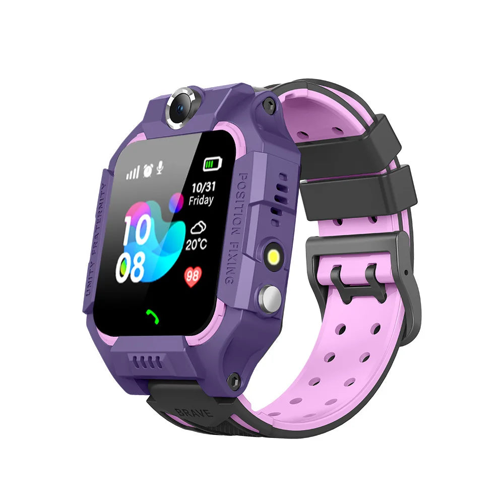 Active Smart Fit Q19B Kids Watch — SOS Call, Location Tracker, Camera & Waterproof