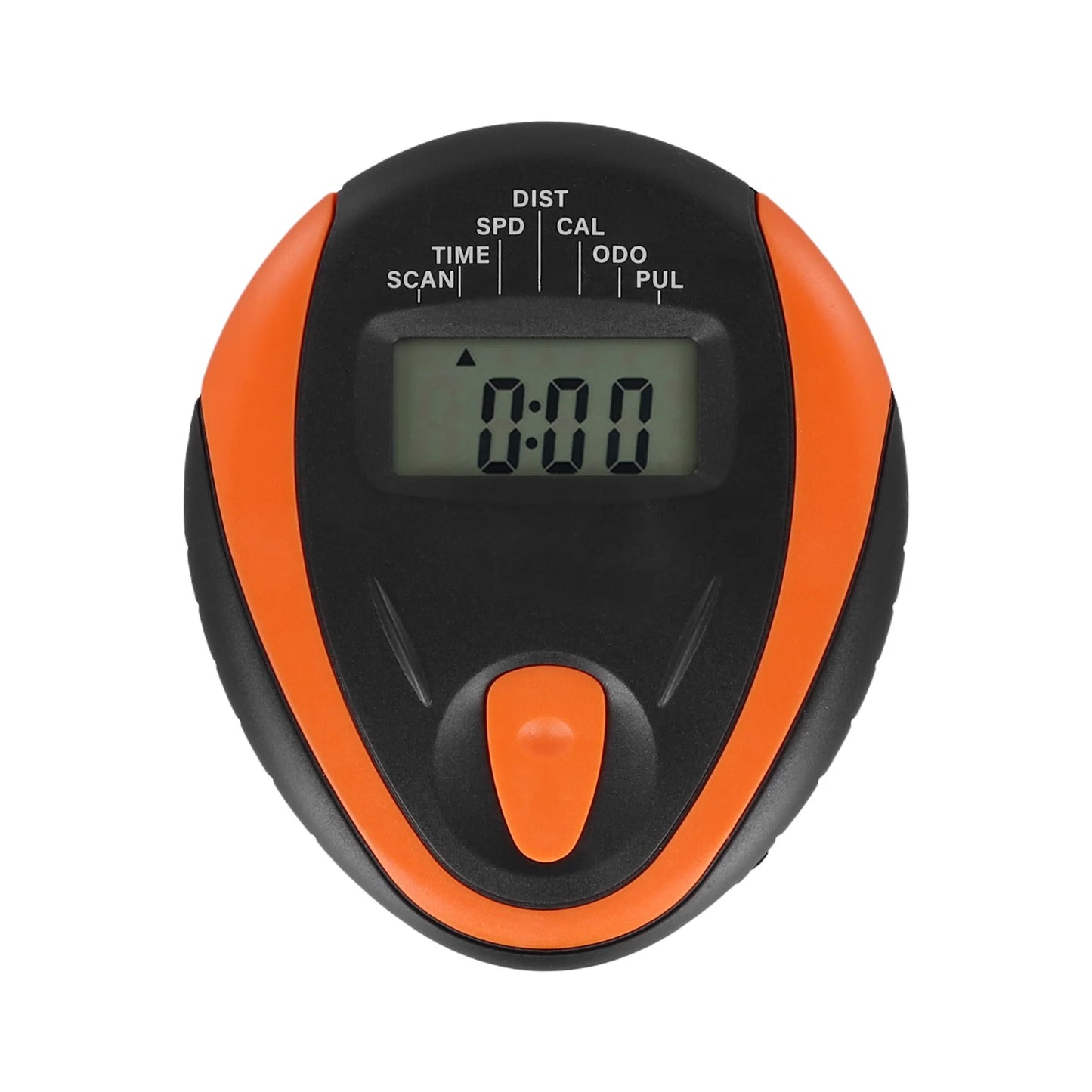 Real Time Heart Rate Tracking Accessory Speedometer LCD Heart Rate Monitor 3.5mm Connection Battery Powered Monitor