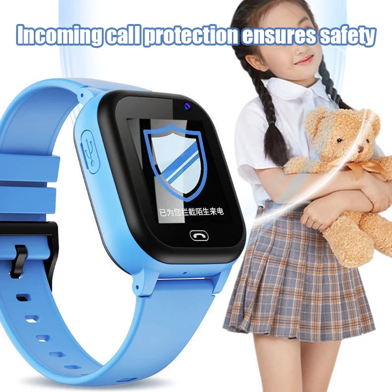 Active Smart Fit Kids 4G Watch — SOS GPS, Video Call, Camera & Waterproof