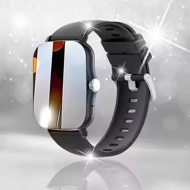 Active Smart Fit Touch Sport Watch — Bluetooth Call, Fitness Tracker & Digital Smartwatch
