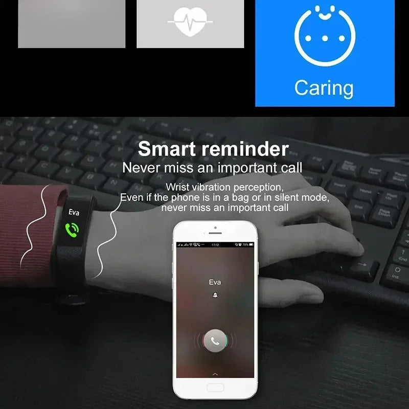 Real-Time Heart Rate Smart Watch — Sports & Fitness Tracker
