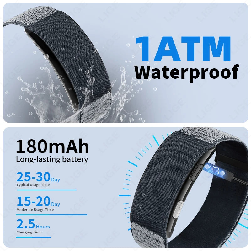 ECG Smart Watch Men Heart Rate Blood Pressure Health Bracelet Smart Wristbands Sports Band Fitness Tracker Women Smartwatch 2026