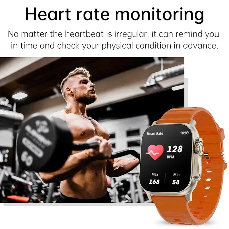 Active Smart Fit Elite Watch — AMOLED Screen, NFC, Compass & Health Monitor