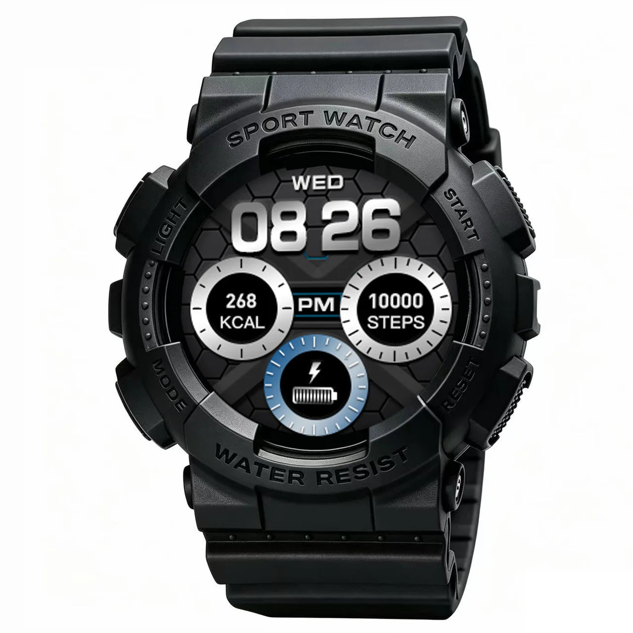 Active Smart Fit Korean Style Watch — BT Call, Fitness Tracker & Health Monitor
