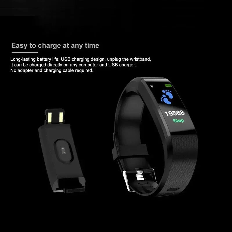 Real-Time Heart Rate Smart Watch — Sports & Fitness Tracker