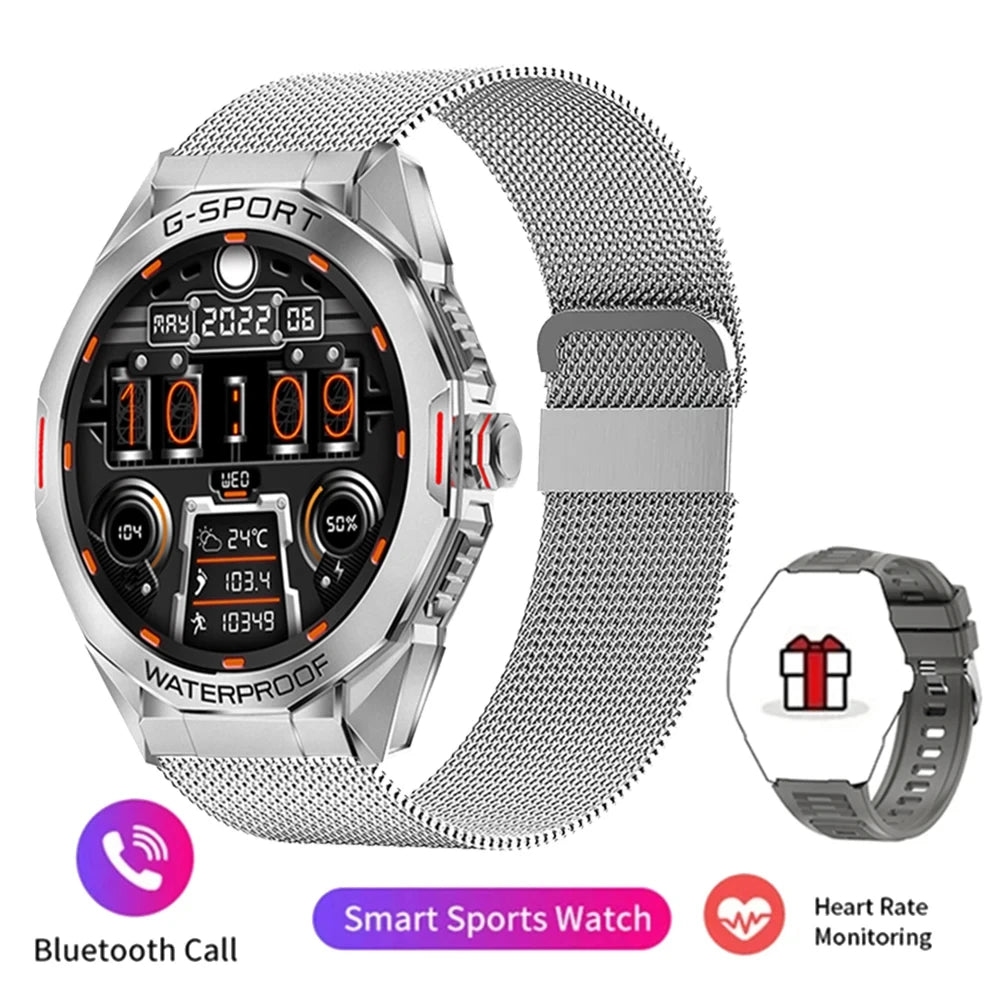 Active Smart Fit All-Day Watch — Heart Rate, BT Call, IP68 & 100+ Sport Modes