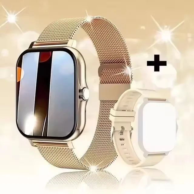 Active Smart Fit Touch Sport Watch — Bluetooth Call, Fitness Tracker & Digital Smartwatch