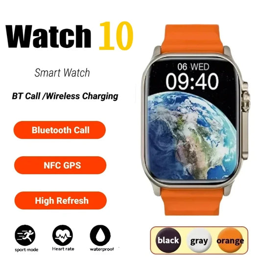 Active Smart Fit Elite Watch — AMOLED Screen, NFC, Compass & Health Monitor