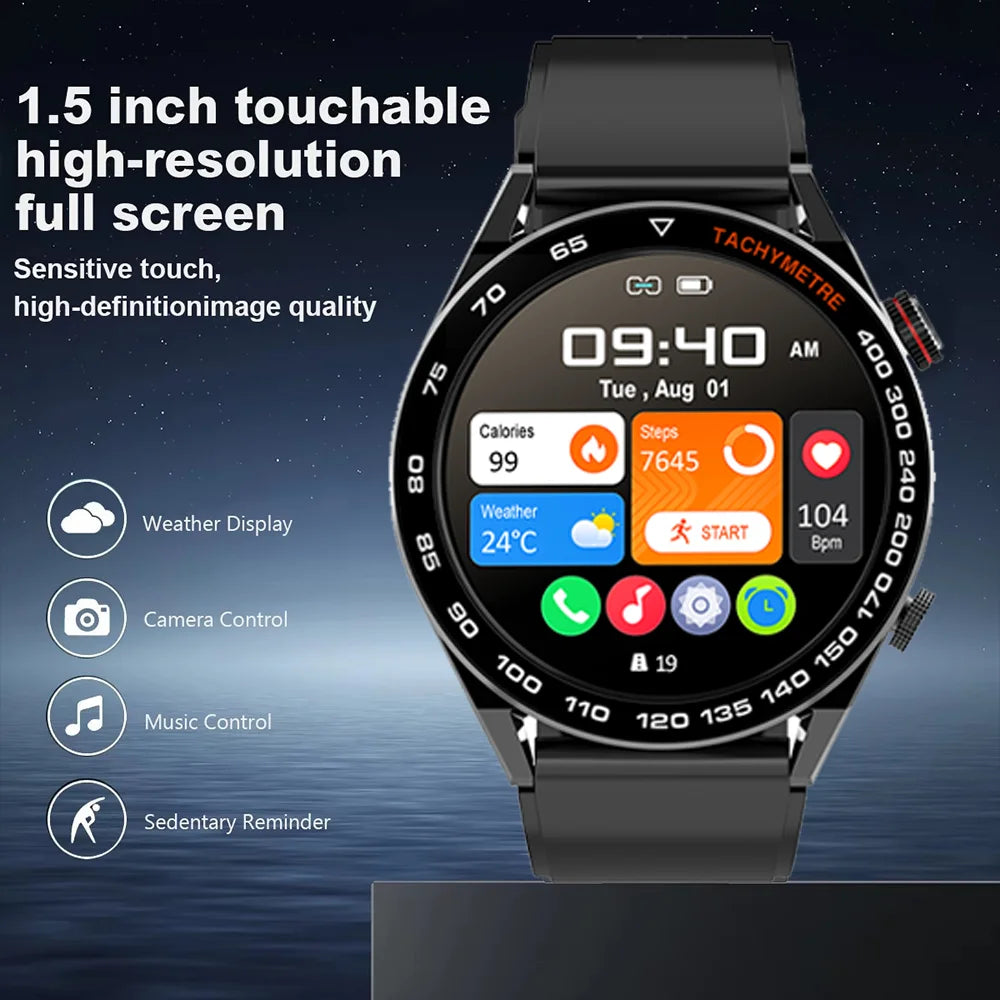 Active Smart Fit Outdoor Pro Watch — GPS, HD Screen, BT Call, IP68 & Large Battery