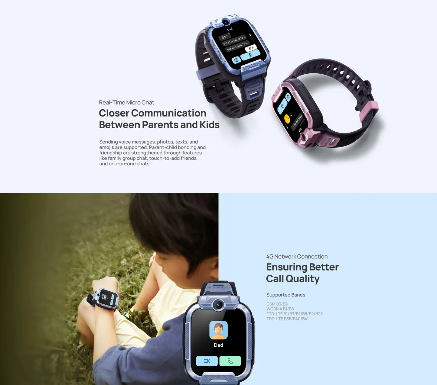 Active Smart Fit Mibro Kids Watch — Sports, Waterproof & Android Compatible
