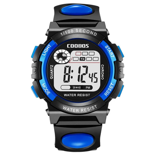 Active Smart Fit Kids LED Watch — Waterproof, Luminous Digital Sport Watch for Boys & Girls