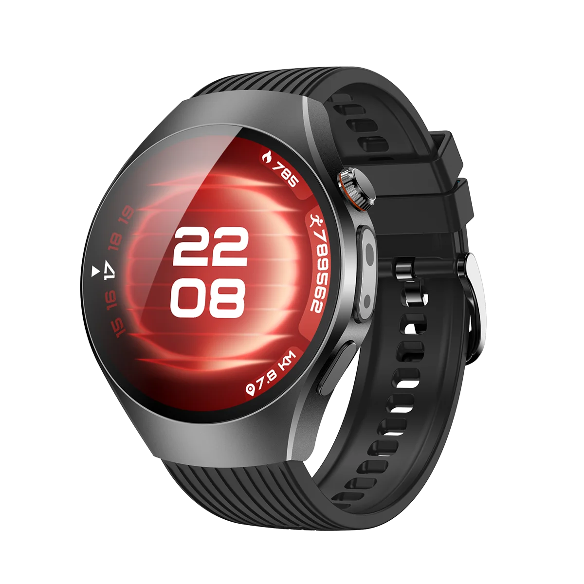 ECG Smartwatch VWAR Watch 5 1.56" AMOLED Uric Acid Blood lipids Blood Oxygen Smart Watch Men LED Flashlight for Android IOS