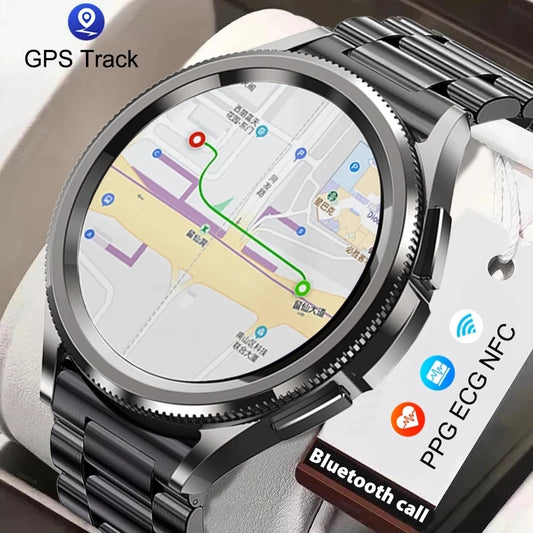 Active Smart Fit Classic Watch — Bluetooth Call, Full Touch Screen & Health Monitor