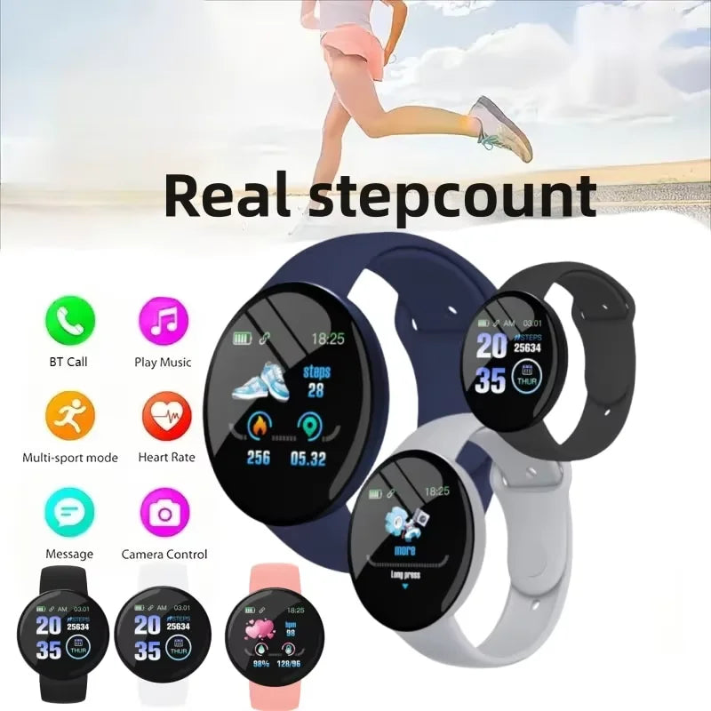 Active Smart Fit Women's Fitness Watch — Heart Rate, Sleep & Activity Tracker