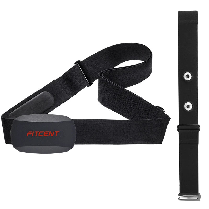 Heart Rate Monitor Chest Strap Bluetooth 5.0 ANT+ IP67 Waterproof Heart Rate Sensor Belt Real-Time Heart Rate Data and Runninng