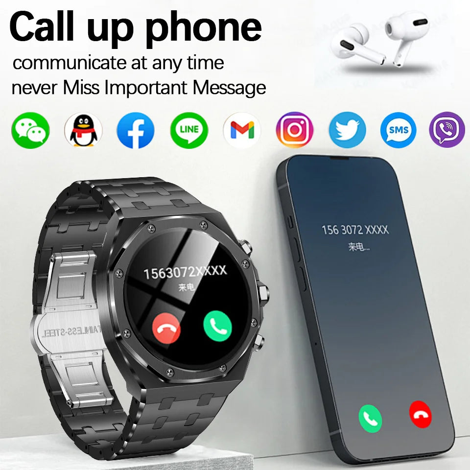Active Smart Fit Outdoor Pro 6 — AMOLED HD, 100+ Sport Modes & IP68 Waterproof