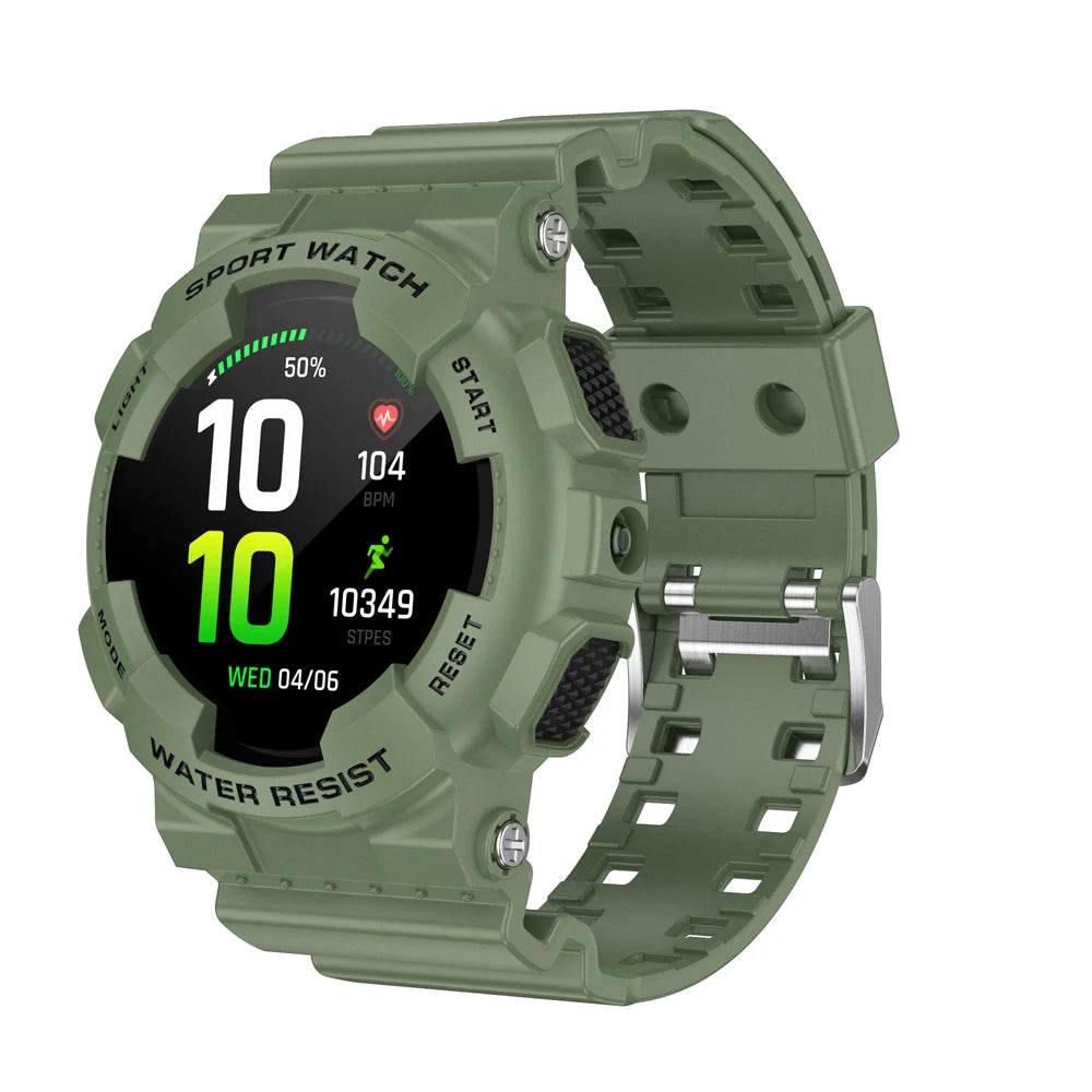 Active Smart Fit Korean Style Watch — BT Call, Fitness Tracker & Health Monitor