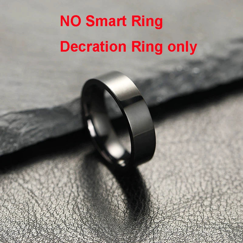 New ECG Monitor Smart Ring 2025 Heart Rate Blood Oxygen Health Monitoring Multi-sport Mode Temperature 3ATM Waterproof Smartring