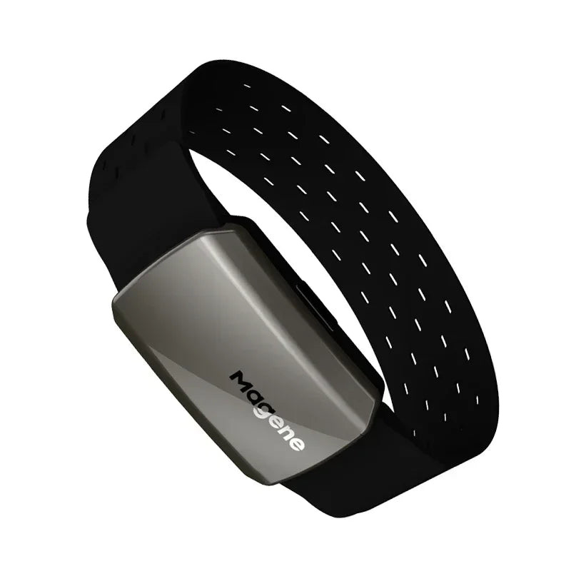 Magene H803 Heart Rate Monitor Arm Wrist Band Sensor Dual Mode Bluetooth ANT Heartbeat Tracker Armband Monitor Health Exercise