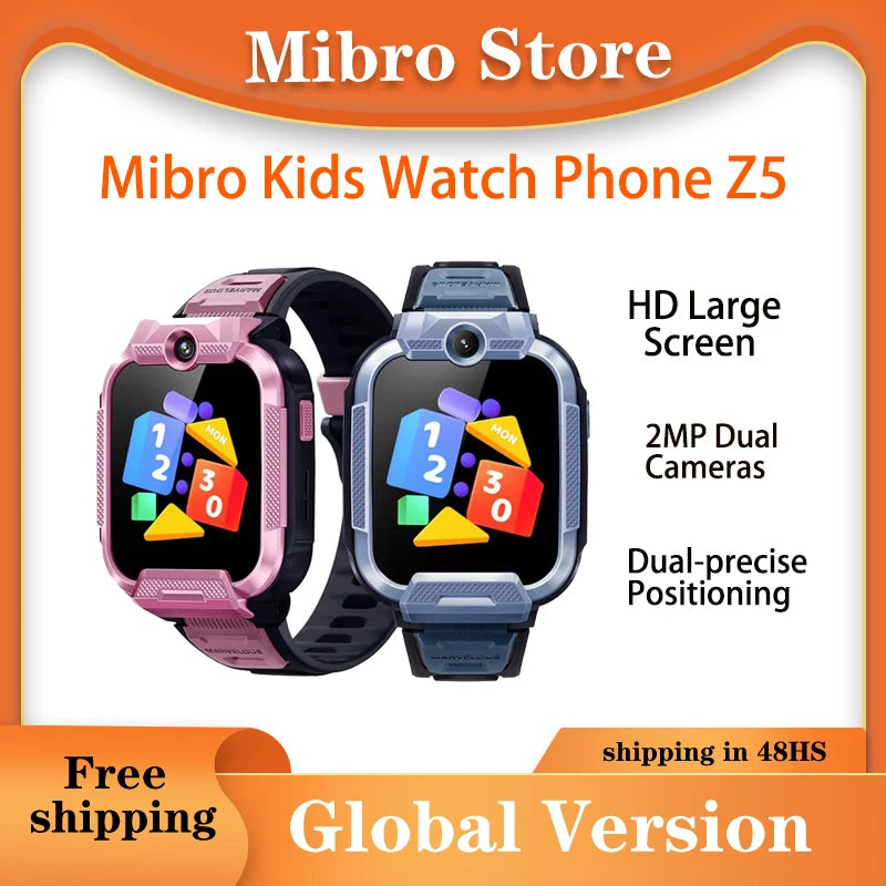 Active Smart Fit Mibro Kids Watch — Sports, Waterproof & Android Compatible