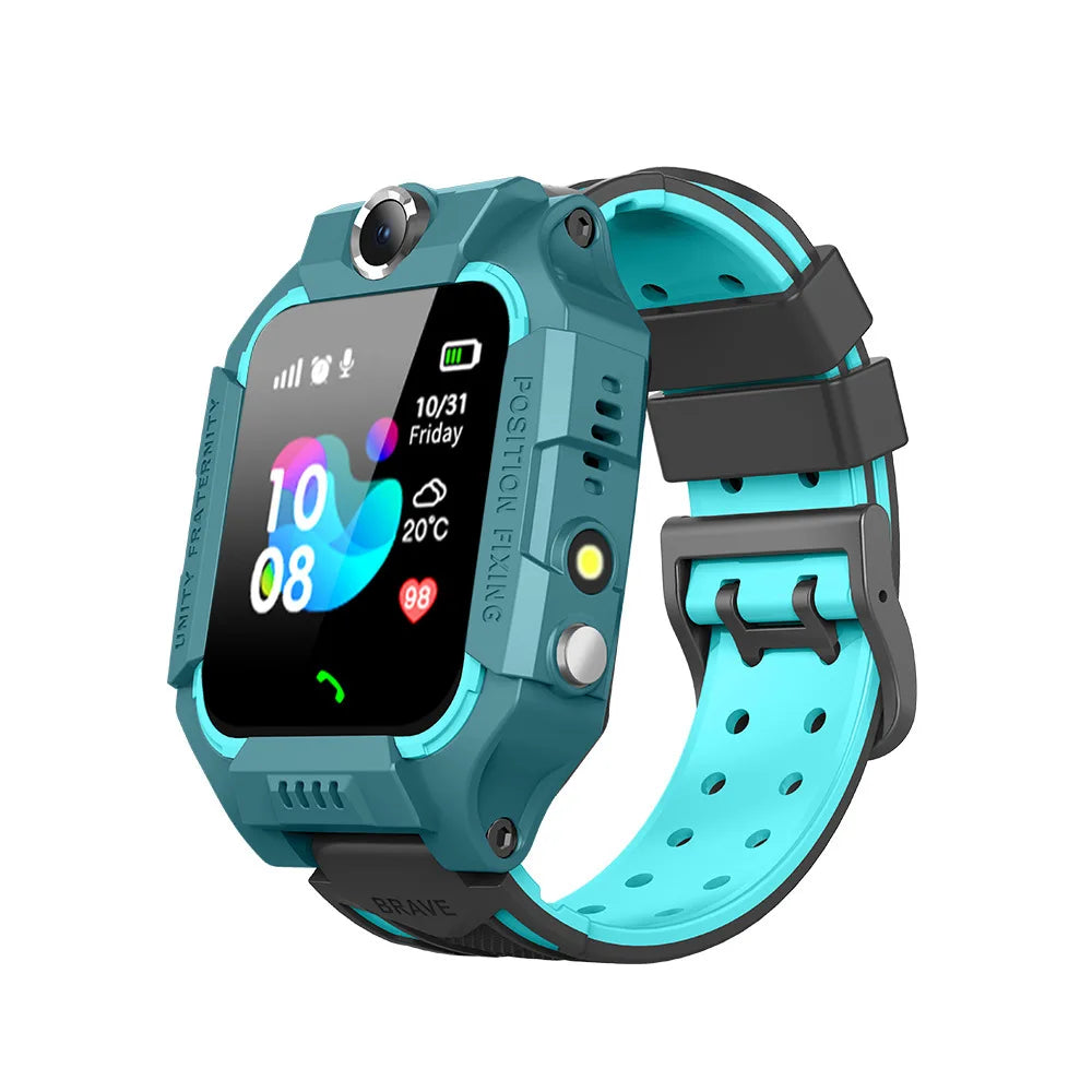 Active Smart Fit Q19B Kids Watch — SOS Call, Location Tracker, Camera & Waterproof