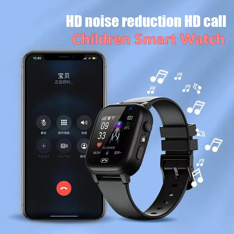 Active Smart Fit Kids 4G Watch — SOS GPS, Video Call, Camera & Waterproof