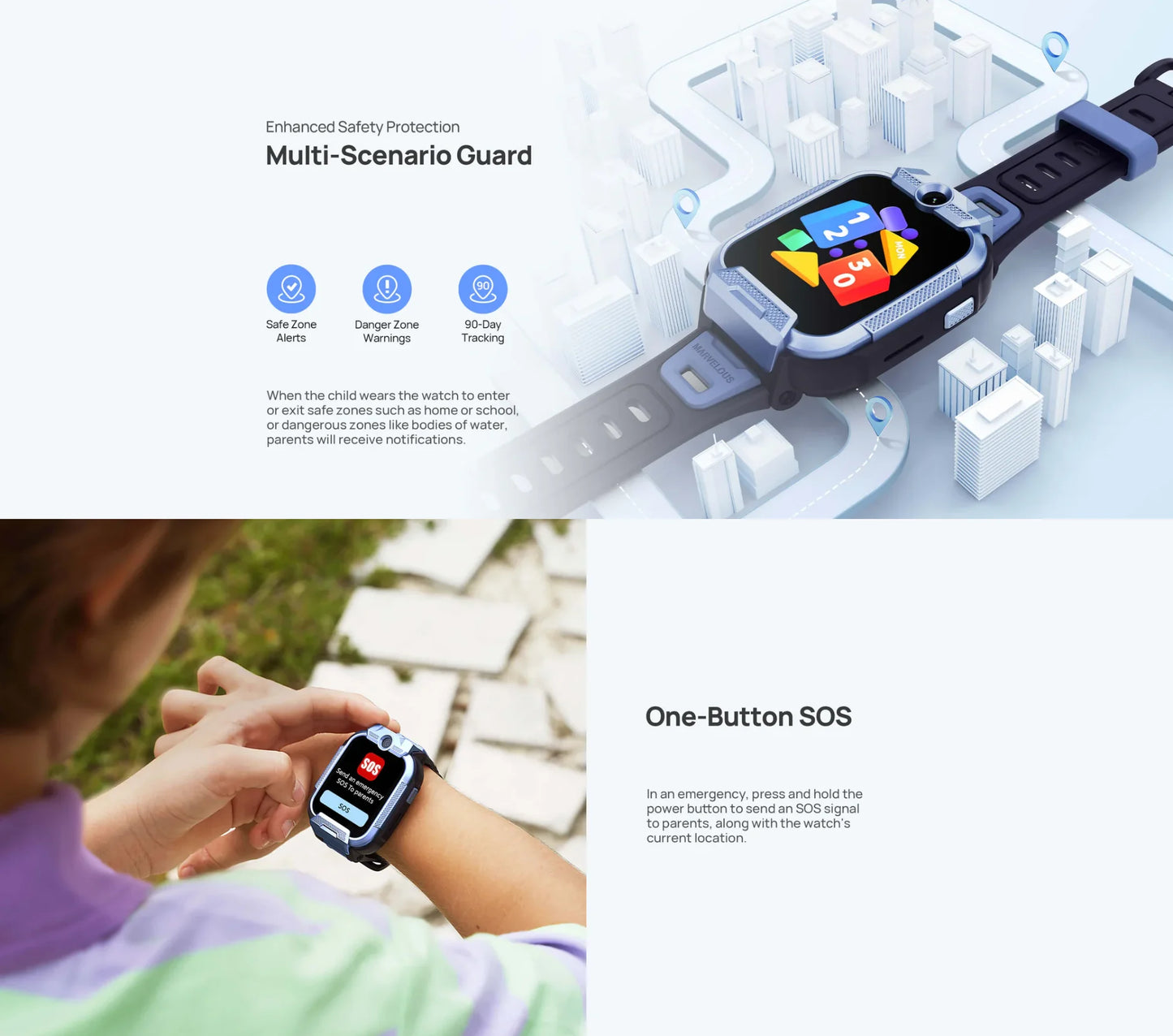 Active Smart Fit Mibro Kids Watch — Sports, Waterproof & Android Compatible
