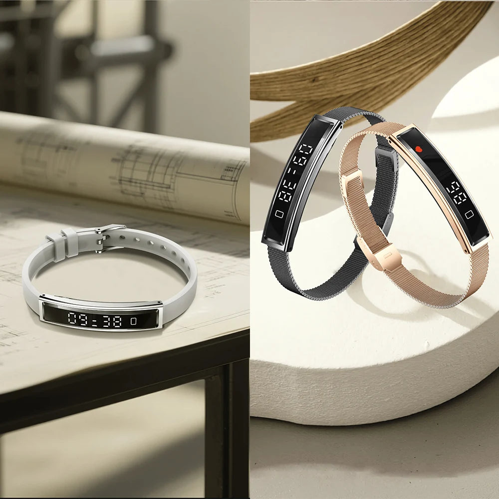 Active Smart Fit B3 Ultra Slim Band — Heart Rate, Blood Oxygen, Waterproof & Swimming