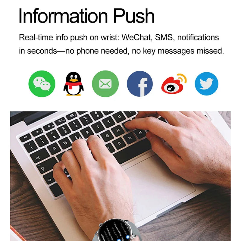 Active Smart Fit Voice Watch — Voice Assistant, BT Call, Music & Multi-Menu