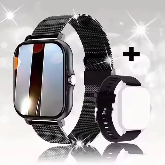 Active Smart Fit Touch Sport Watch — Bluetooth Call, Fitness Tracker & Digital Smartwatch
