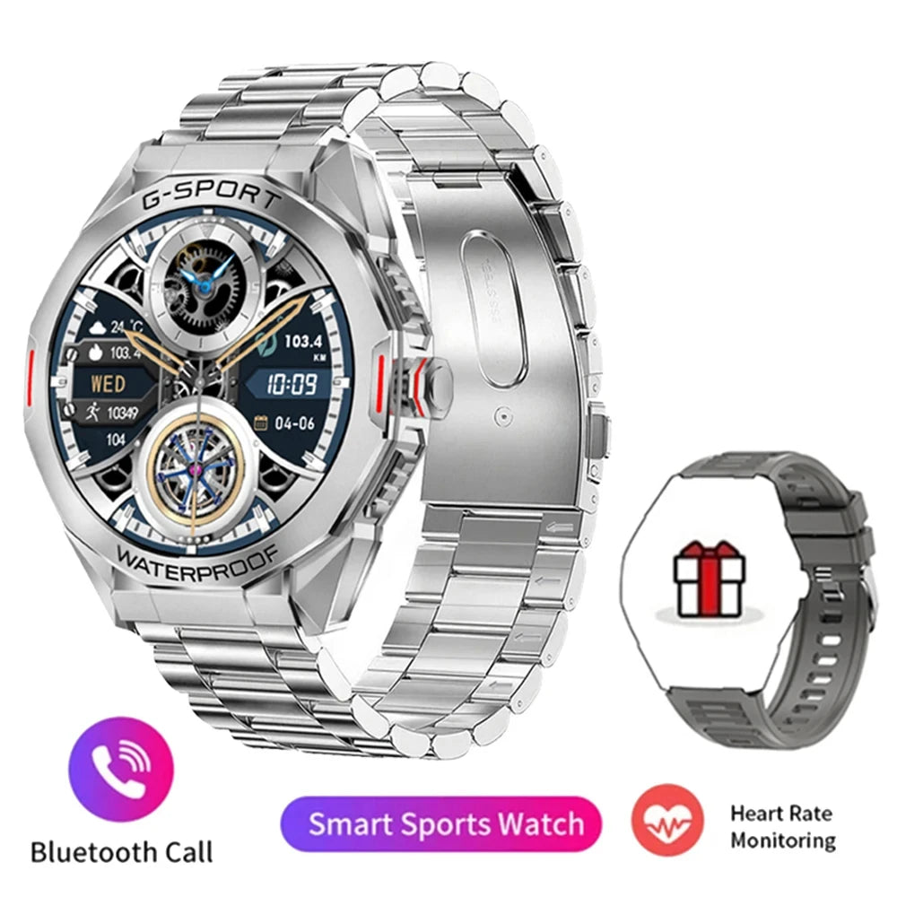 Active Smart Fit All-Day Watch — Heart Rate, BT Call, IP68 & 100+ Sport Modes