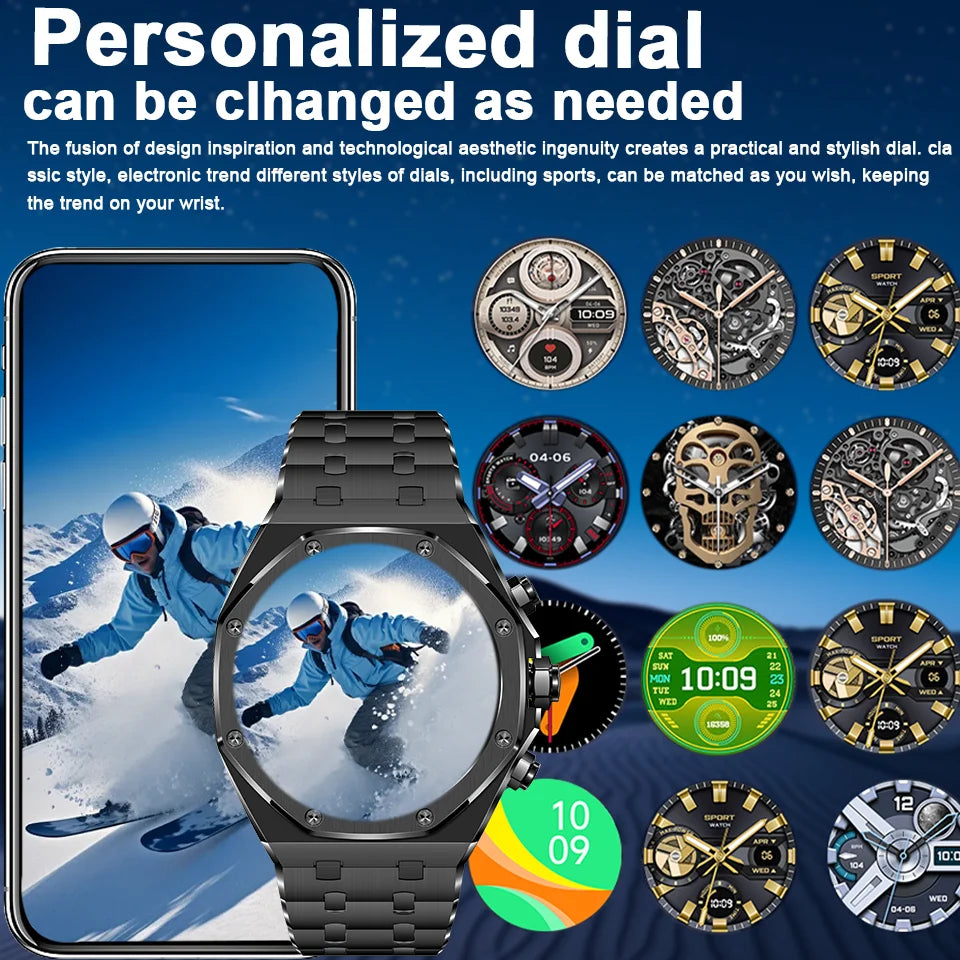 Active Smart Fit Outdoor Pro 6 — AMOLED HD, 100+ Sport Modes & IP68 Waterproof