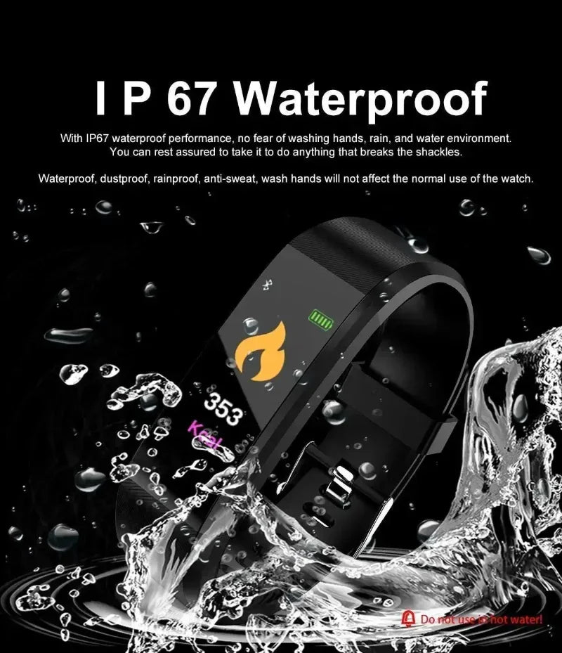 Real-Time Heart Rate Smart Watch — Sports & Fitness Tracker