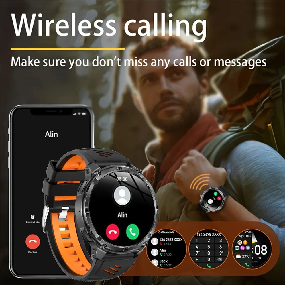 Active Smart Fit T-Rex Ultra Watch — GPS, Compass, 1100mAh & IP69K Military Grade